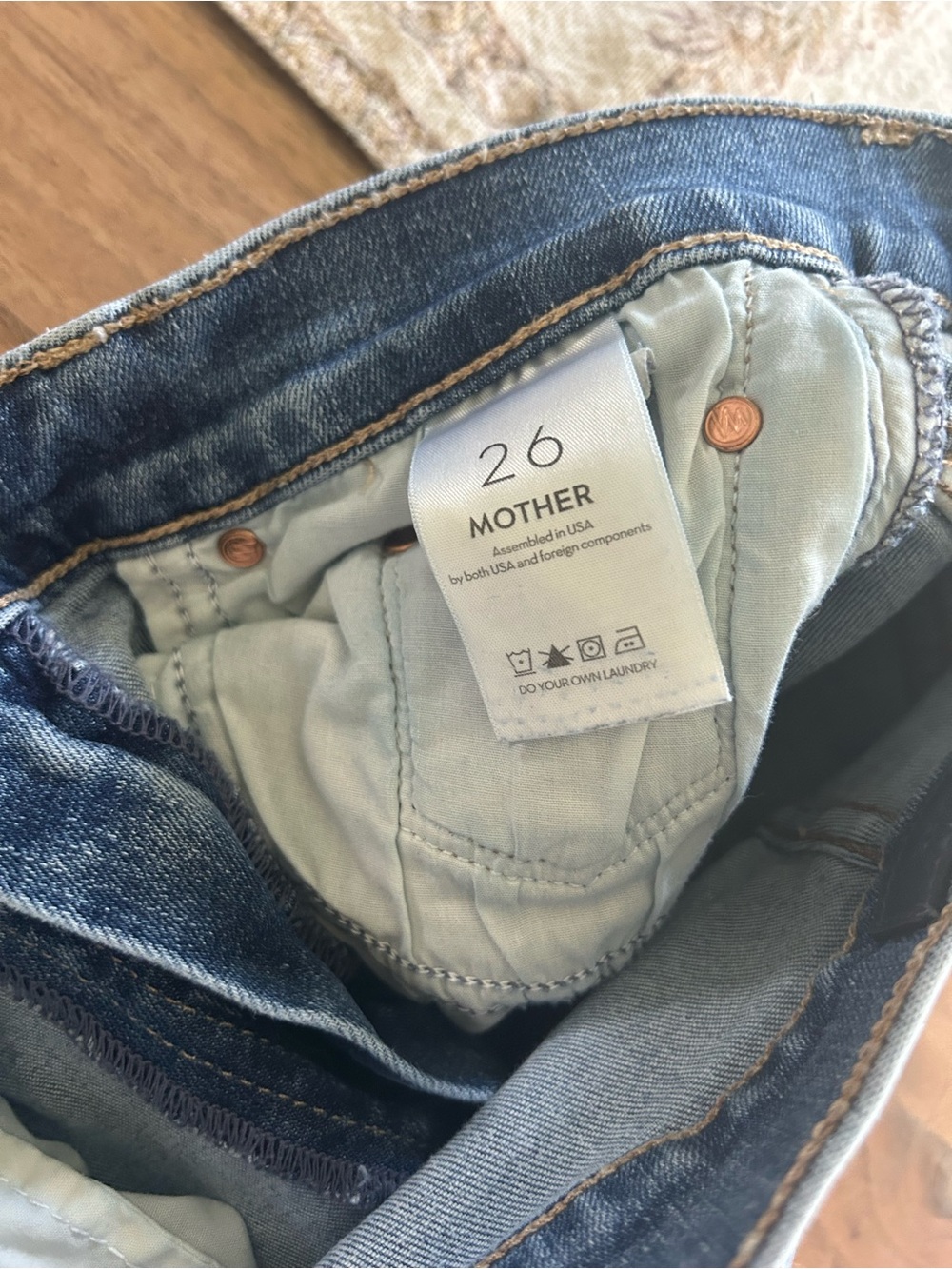 MOTHER The Mid Rise Rider Ankle Jeans - Picture 7 of 7